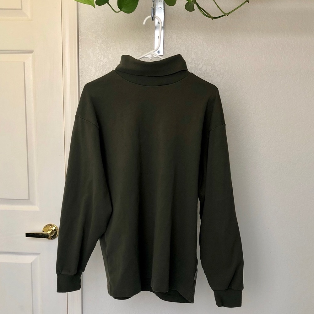 Woolrich Men’s Miss Green Turtleneck Sweater